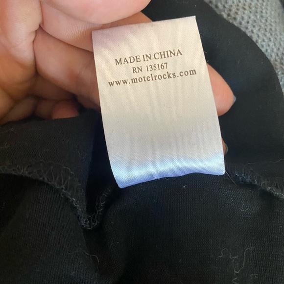 Motel rocks black with lace cutouts bodycon dress - Picture 6 of 7